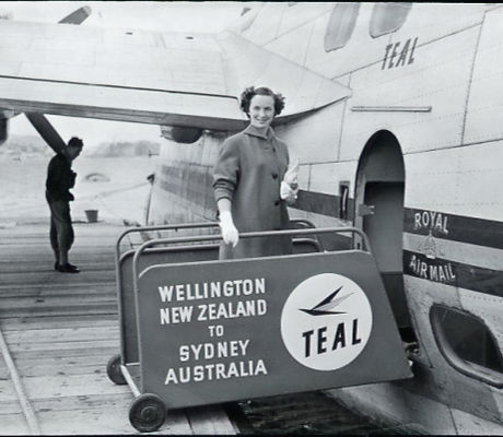 Historic Boarding TEAL Flying Boat