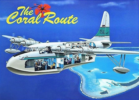 Coral Route cut-a-way Poster