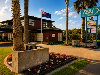Frontage, Teal Motor Lodge, Gisborne NZ