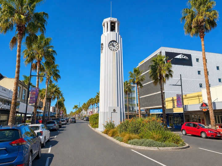 Gisborne Town Clock, CBD, Gisborne NZ