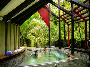 Hot Springs Hidden in a Rainforest