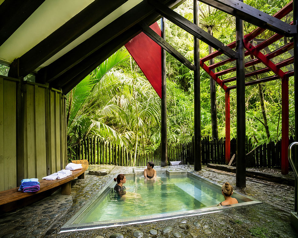 Morere Hot Springs, Gisborne NZ
