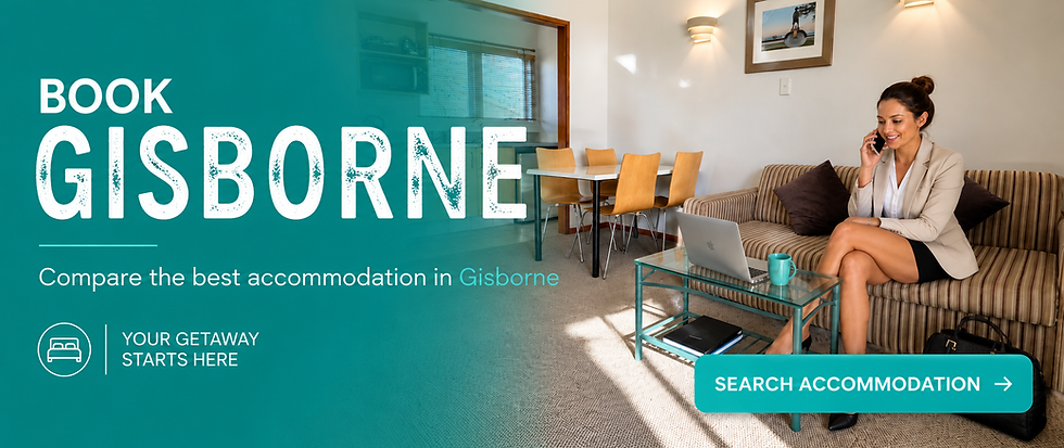 Book Gisborne Accommodation in Gisborne NZ