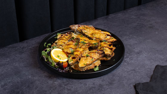 Baked New Zealand Mussels
