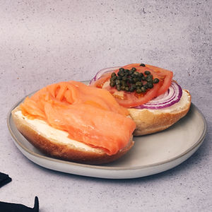 Bagel with Nova & CC