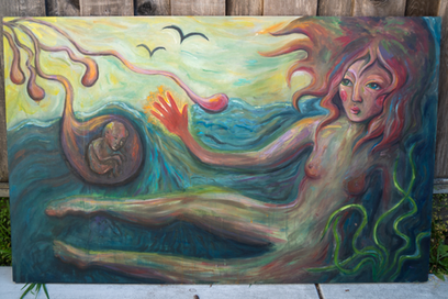 Ocean Acrylic Painting Series 2025-2026