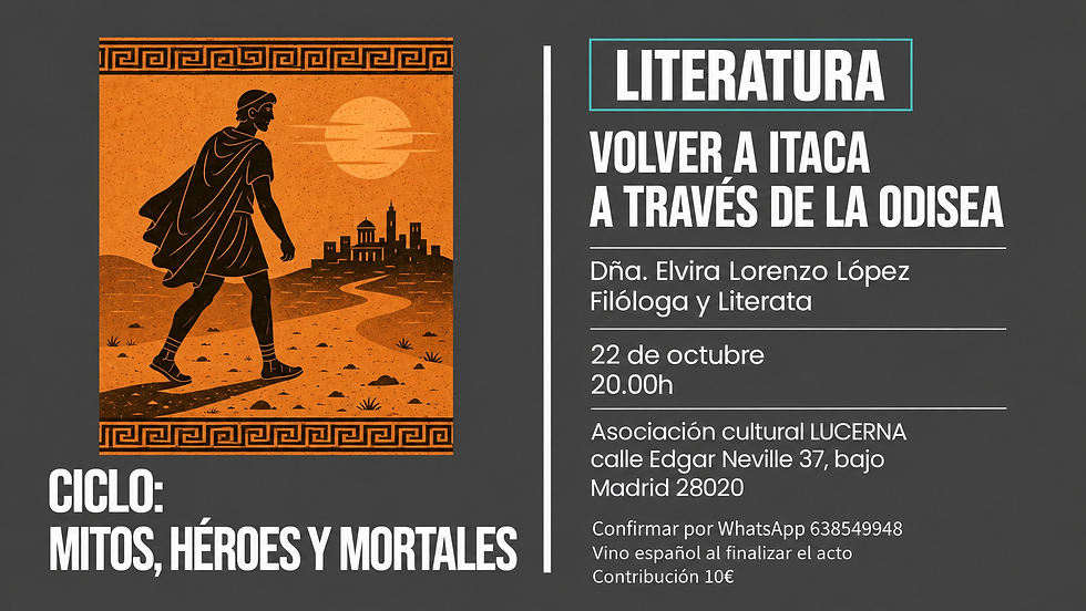 Literatura: Volver a Ítaca a través de la Odisea