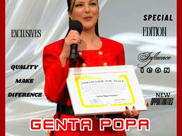 Genta Popa – Zëri i Qetë i Gazetarisë Dinjitoze dhe Ambasadore e Paqes.