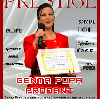 Genta Popa – Zëri i Qetë i Gazetarisë Dinjitoze dhe Ambasadore e Paqes.