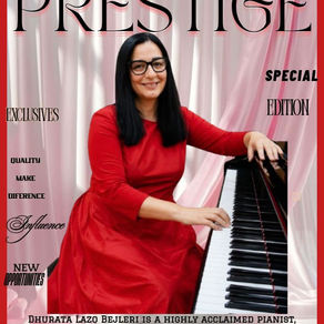 DHURATA LAZO.
Pianiste – Aristokrate e tungullit në piano.