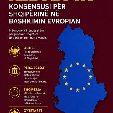 Revista Prestige përshëndet miratimin me konsensus të Rezolutës për anëtarësimin e Shqipërisë në . 🇦🇱🤝🇪🇺.
