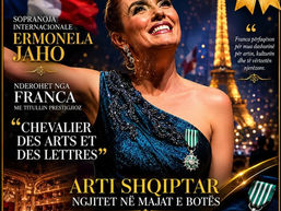 ERMONELA JAHO NDEROHET NGA FRANCA ME TITULLIN “CHEVALIER DES ARTS ET DES LETTRES”
