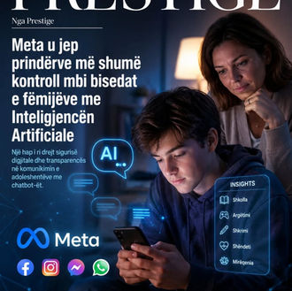 Kompania e teknollogjise  amerikane  platforma Meta u jep prindërve më shumë kontroll.