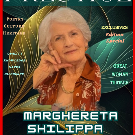 Motra jonë Arbereshe na frymëzon. 
Poete Arbëreshe.
Margherita Scilippa ,