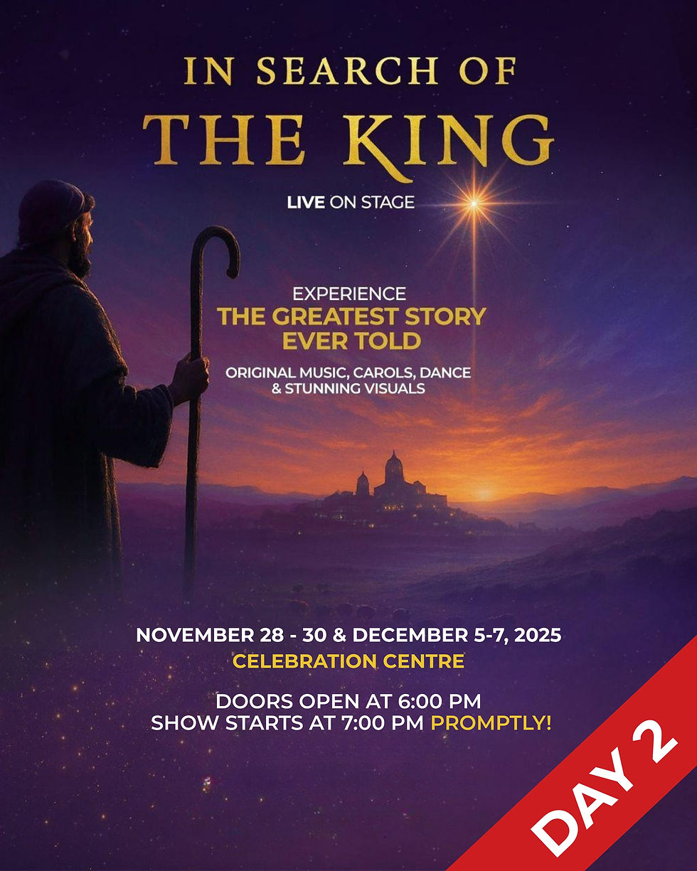 IN SEARCH OF THE KING (Day 2)