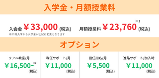 学費 | NIJIN｜教育に希望が持てる国へ