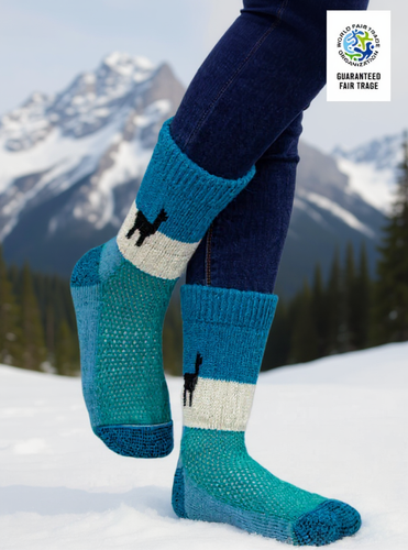 Premium Alpaca Alpaquita Heavy Boot Unisex Sock | Danae Alpaca