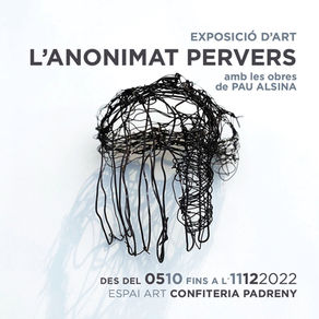 "L'anonimat pervers". Exposició de Pau Alsina Coll.