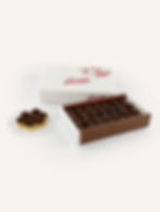Caja de trufas heladas de Confitería Padreny de Reus