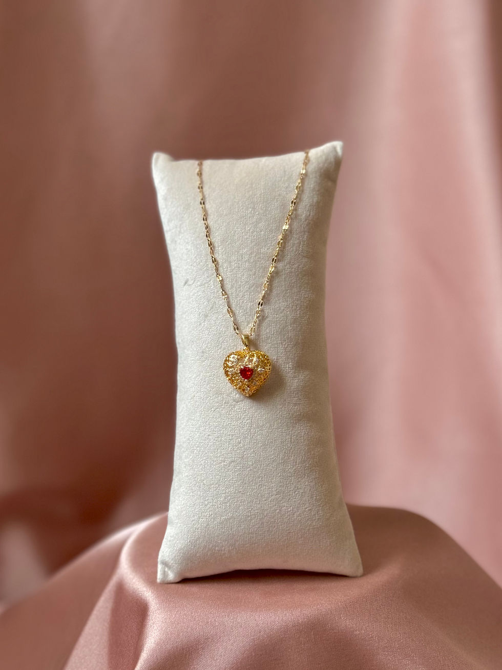 Valentine Gold Çelik Kolye