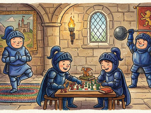 Knights in training