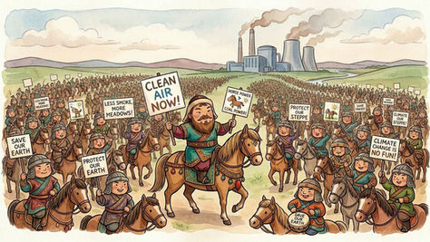 Ghengis Khan Climate Change