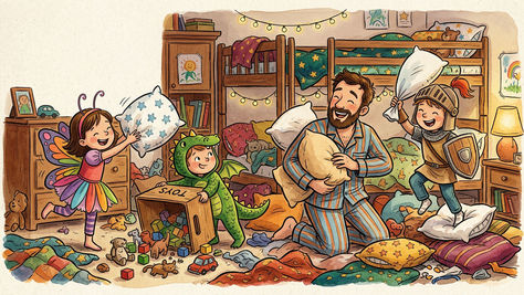 The Bedtime Routine Survival Guide: For dads who are winging it.