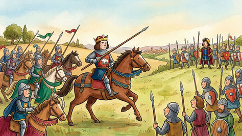 The Battle of Bosworth, 1485