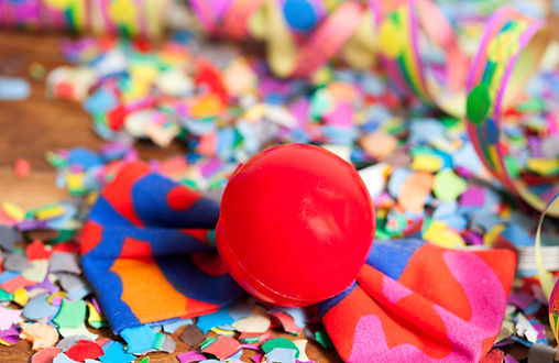 Colorful party decorations