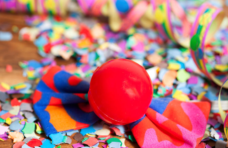 Colorful Party Scene