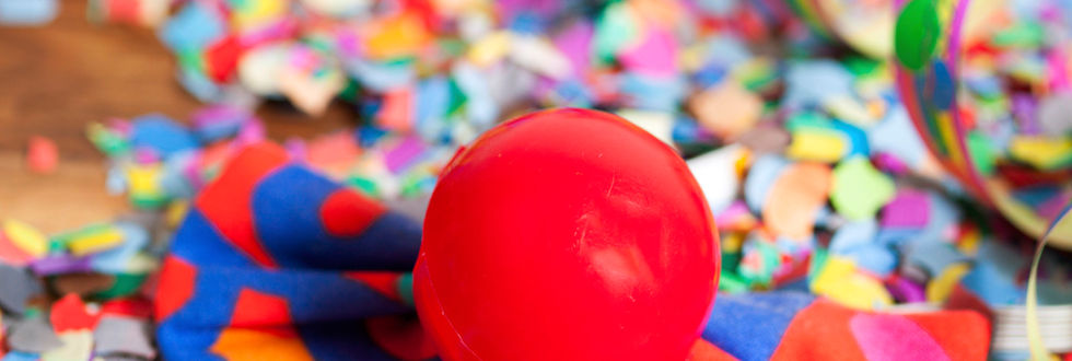 Colorful party decorations
