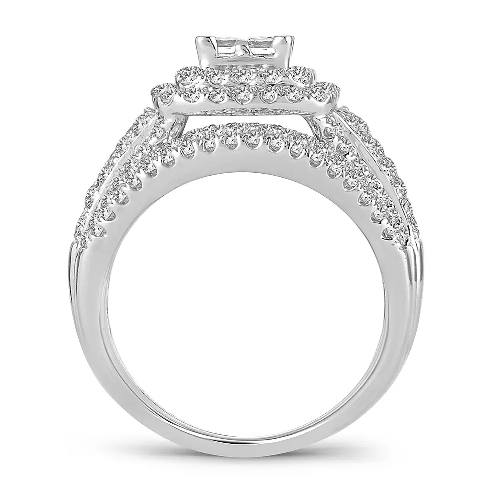 Thumbnail: 14K 2.02CT Bridal Diamond Ring