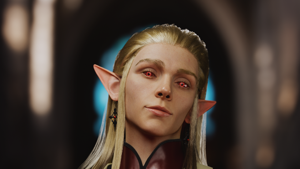 Blood Elf Bust