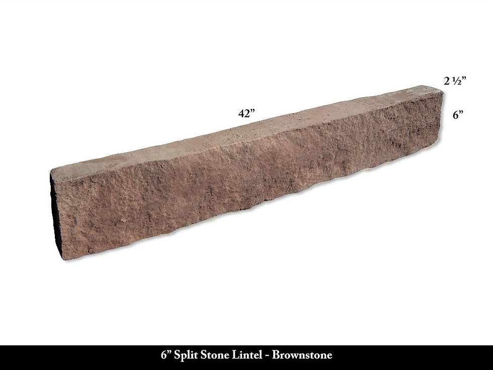 Thumbnail: 6" Split Stone Lintel