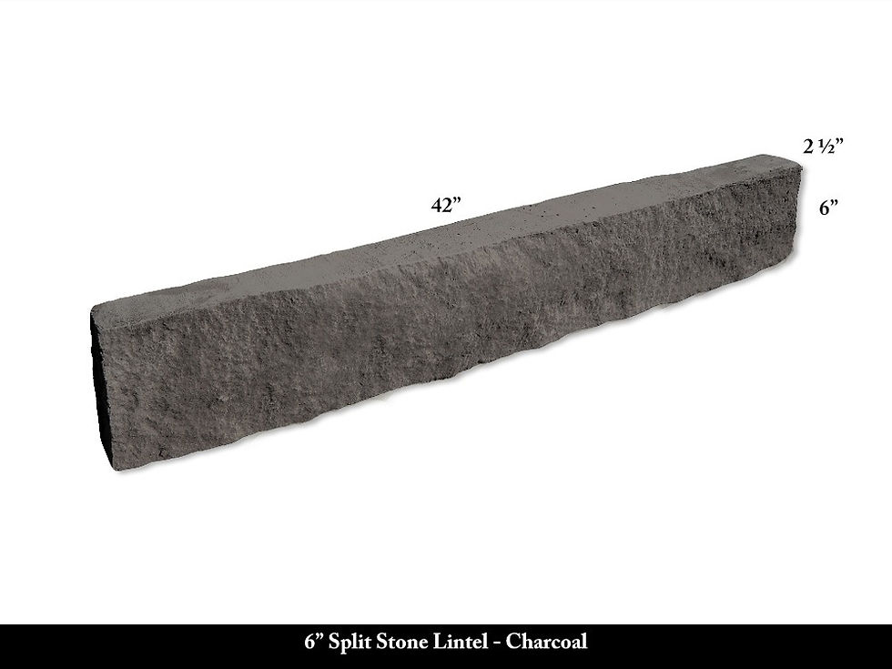 Thumbnail: 6" Split Stone Lintel