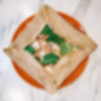 Baby Spinach HC Mushroom Galette