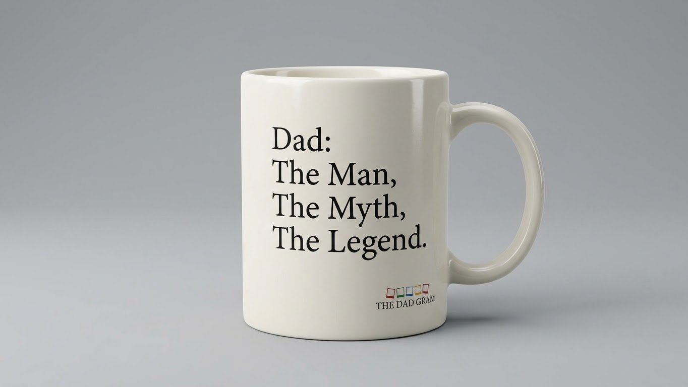 Dad: The Man, The Myth, The Legend Mug