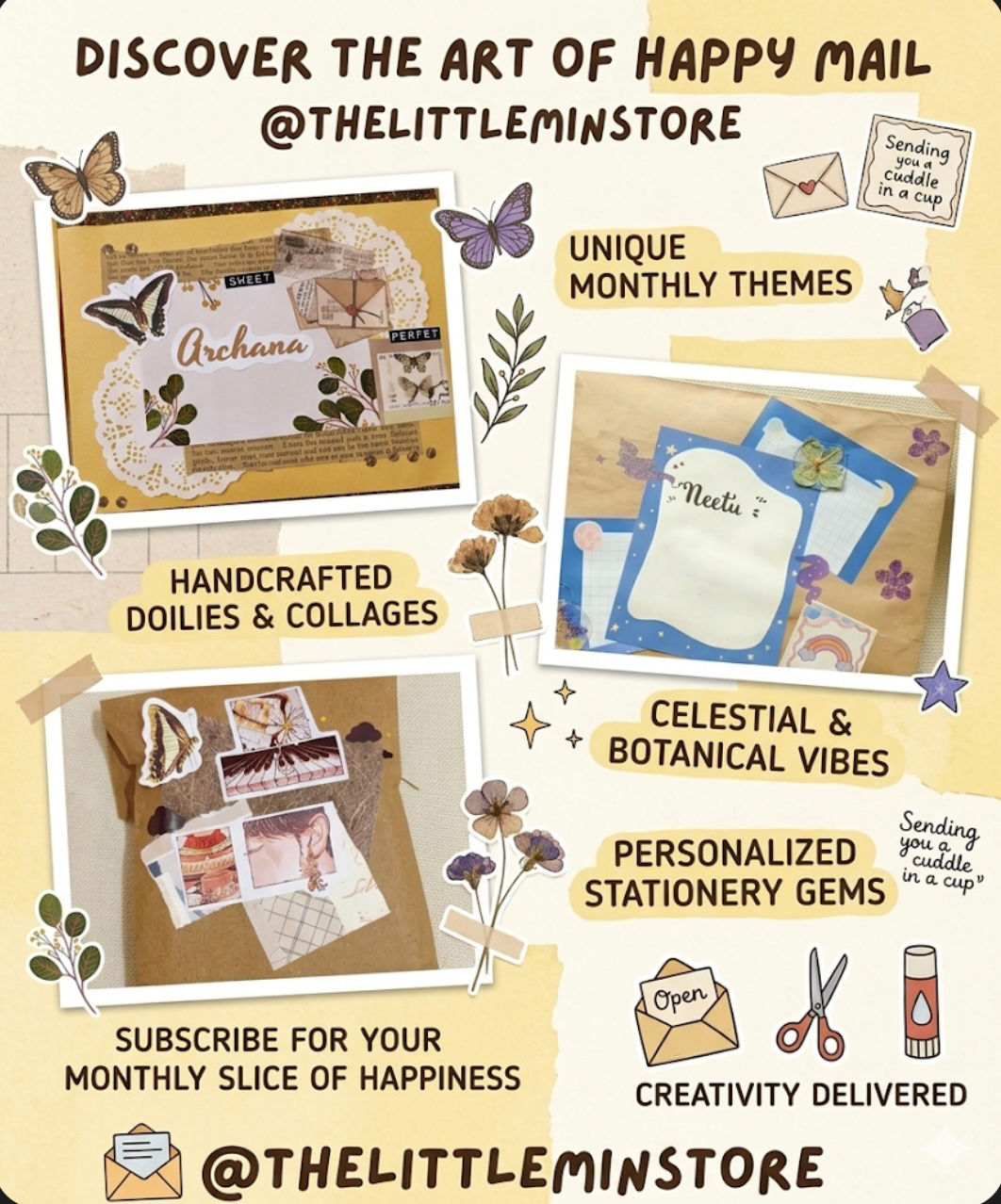 LMS Happy Mail Subcription (3 monthly mails )