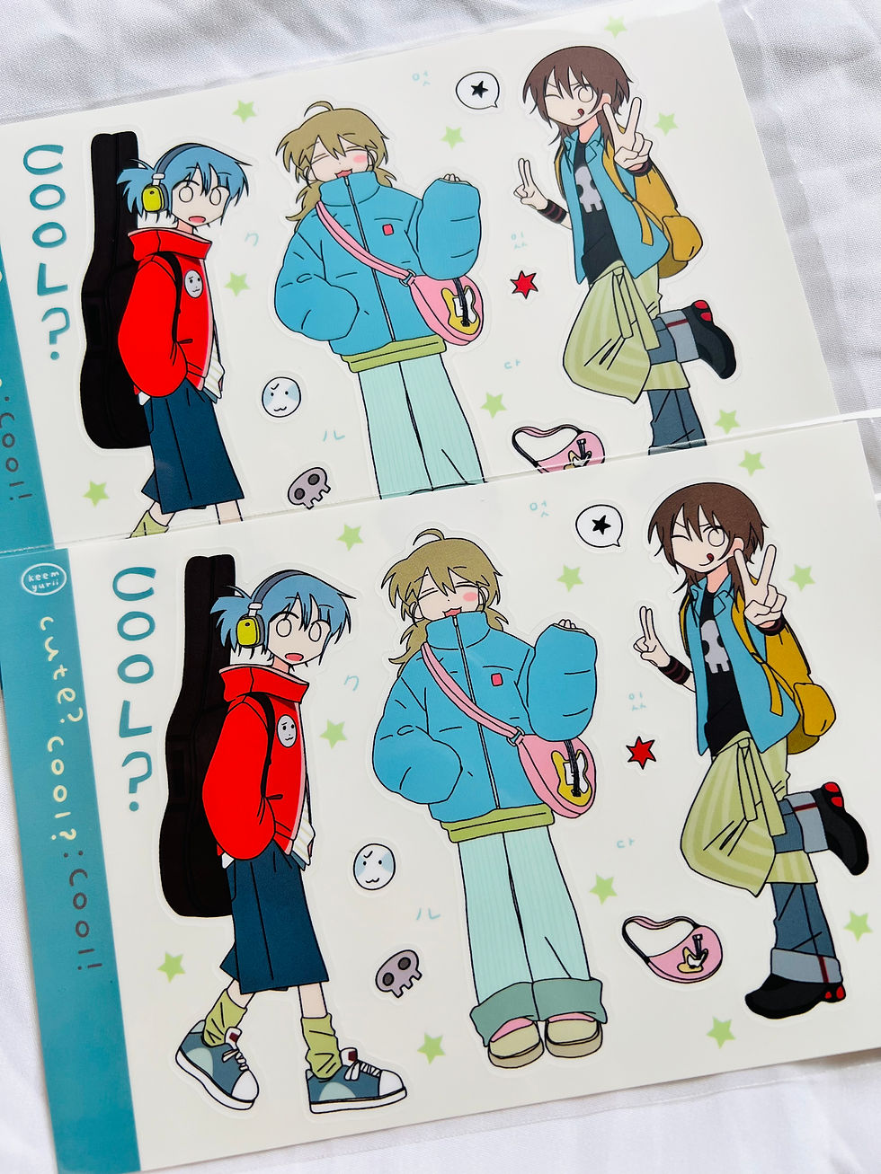 Thumbnail: Cute Cool Manwha Style Korean Sticker 