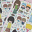 Thumbnail: Wakawaka Kawaii Girl Fashion Sticker (Bestie)