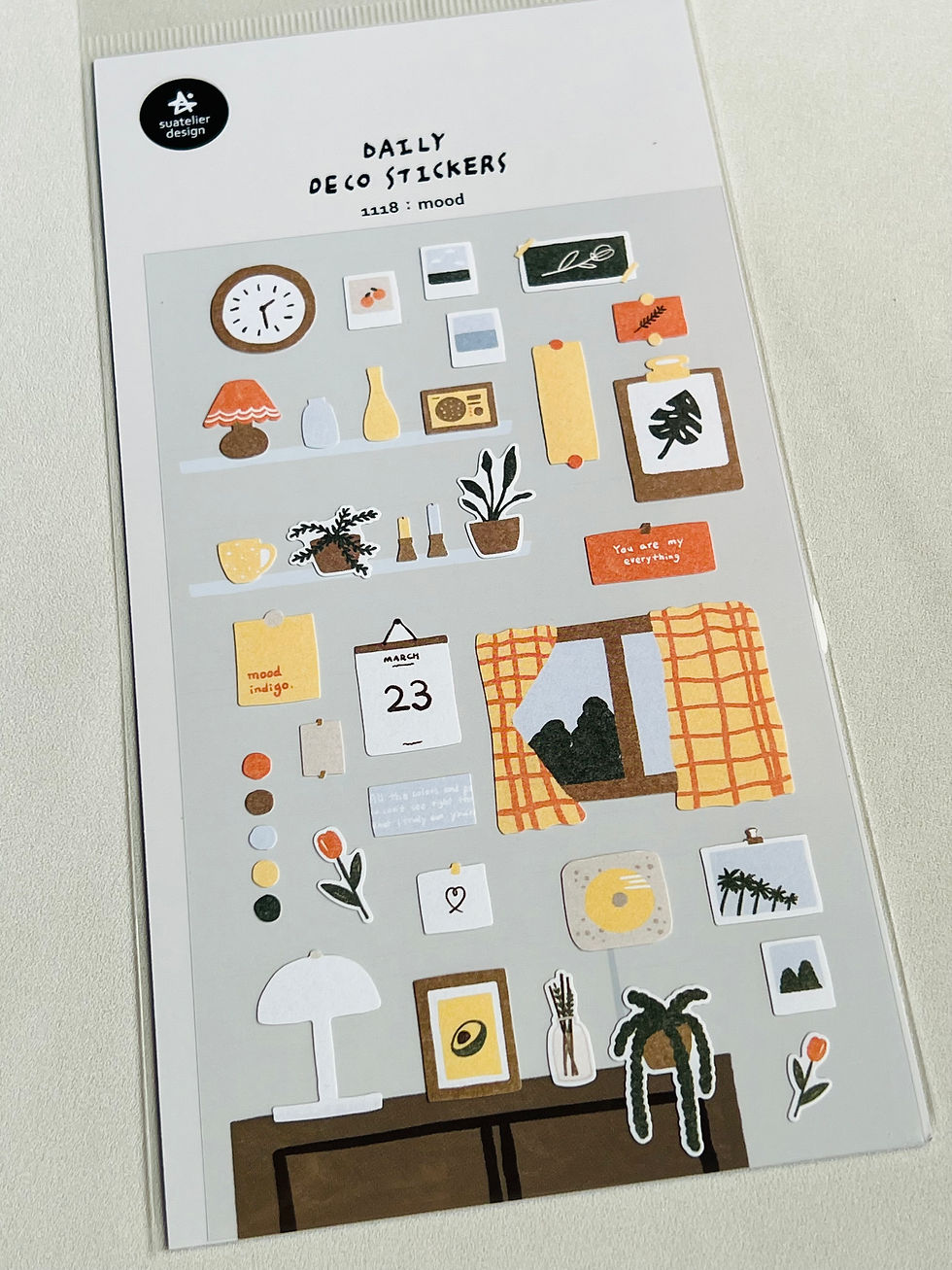Thumbnail: Suatelier Sticker Mood #1118