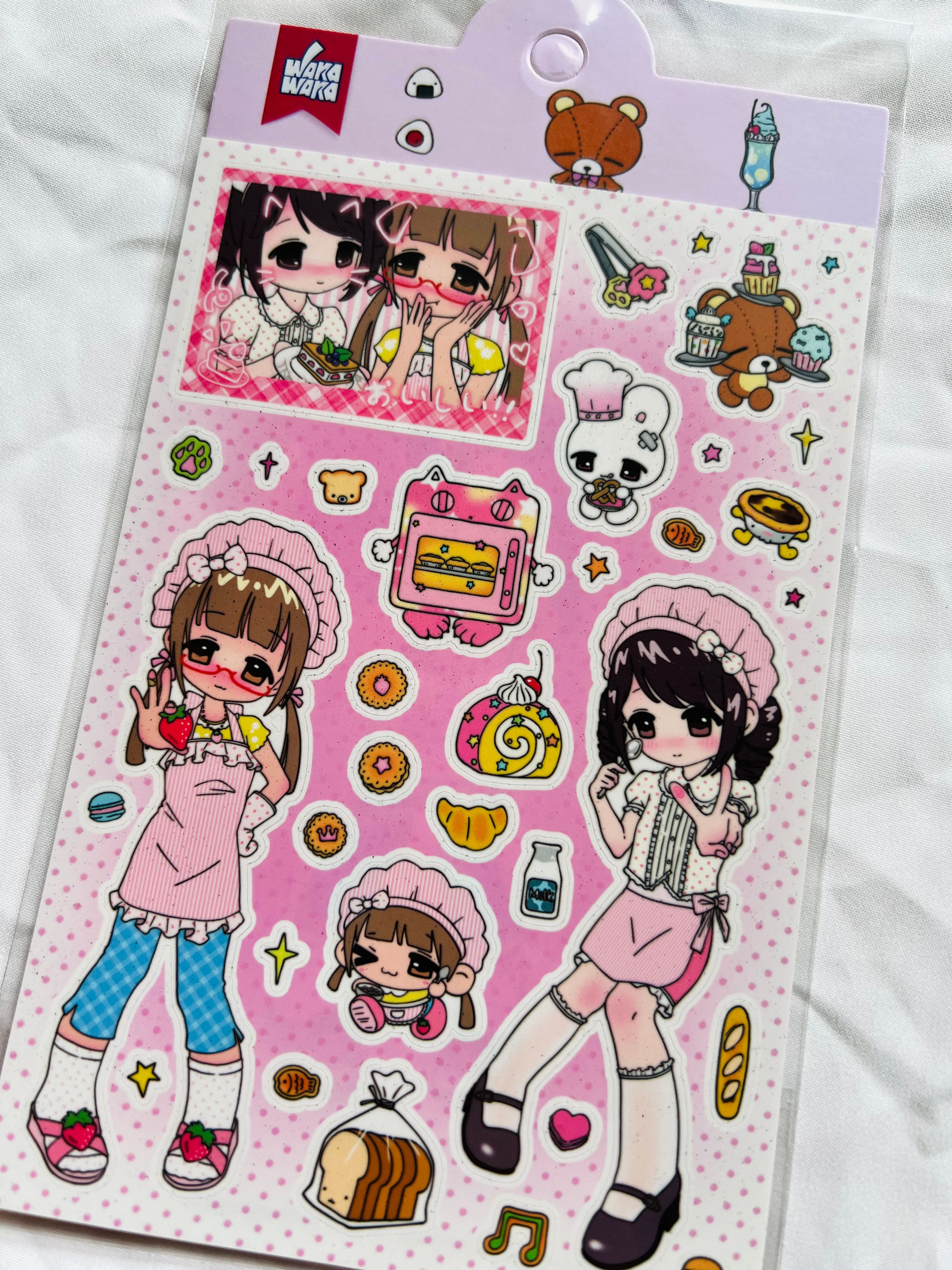 Shy Bakers Manwha Wakawaka Sticker 