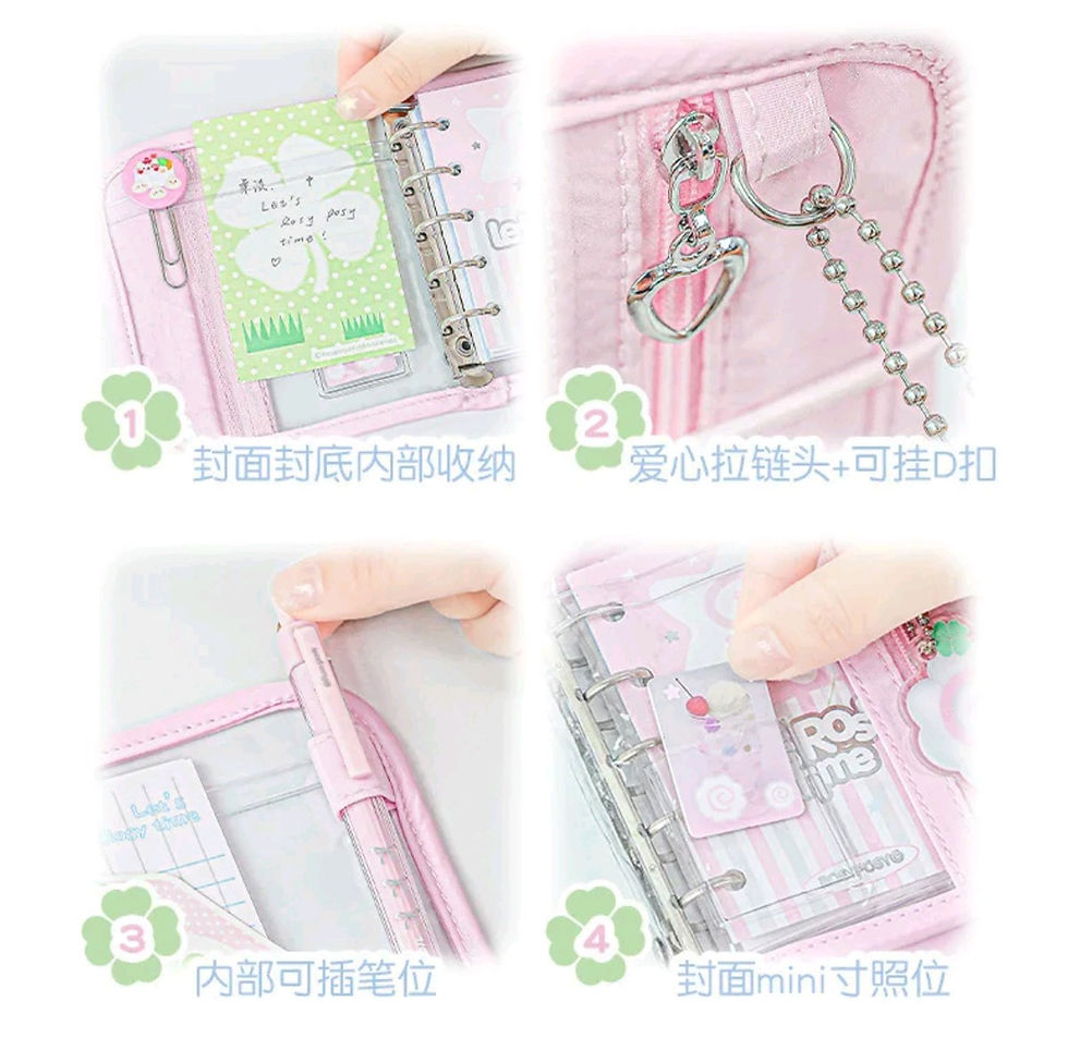 Thumbnail: Rosy Posy Journal Set ( Pink ) 
