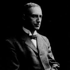 Foto de perfil do pesquisador wallace clement sabine, responsável pela primeira medição de tempo de reverberação.