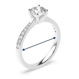 Diémetro interior anillo de compromiso