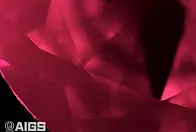 Lineas de crecimiento en rubí sintético