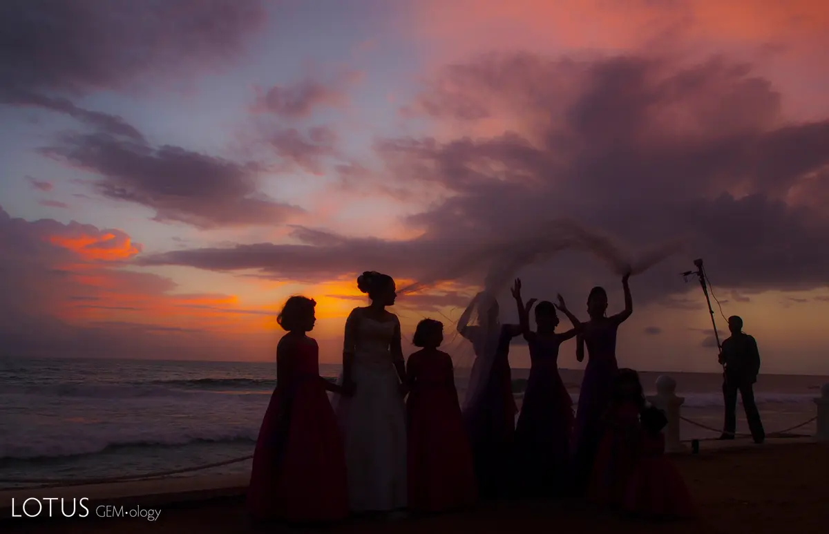 Amanecer en Sri Lanka