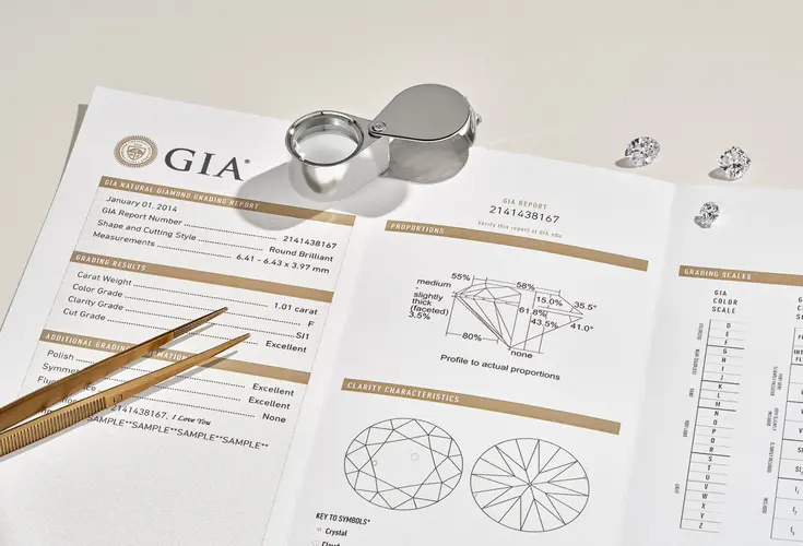Certificado GIA diamante