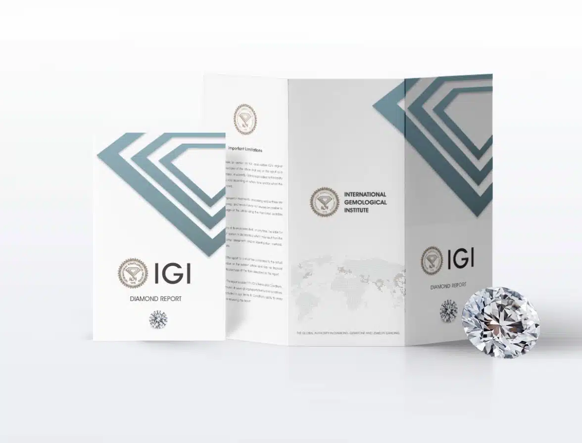 Certificado IGI diamante