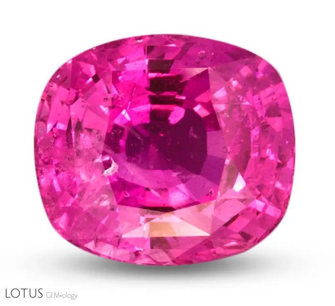 Zafiro rosa fucsia